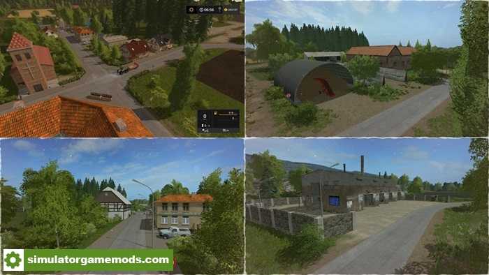 FS17 – Three Star HOF Dreiste HOF Plus Choppedstraw Map V1.4