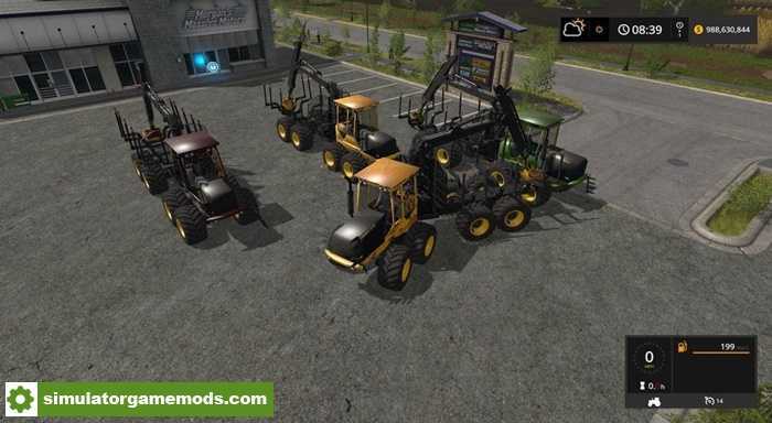 FS17 – Tigercat 1075b Forwarder V1.0