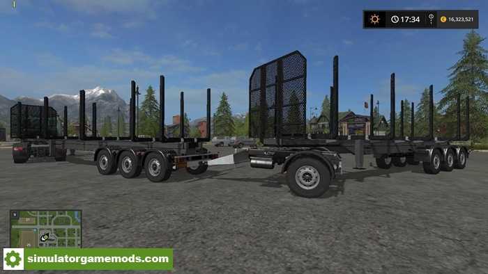 FS17 – Timber Runner Wide With Autoload V1.0