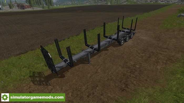 FS17 – Timber Runner Wide With Autoload V1.0