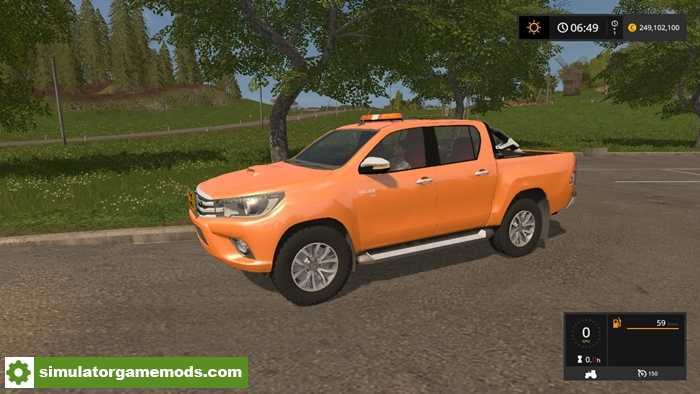 FS17 – Toyota Hilux Convoy Agricole V1