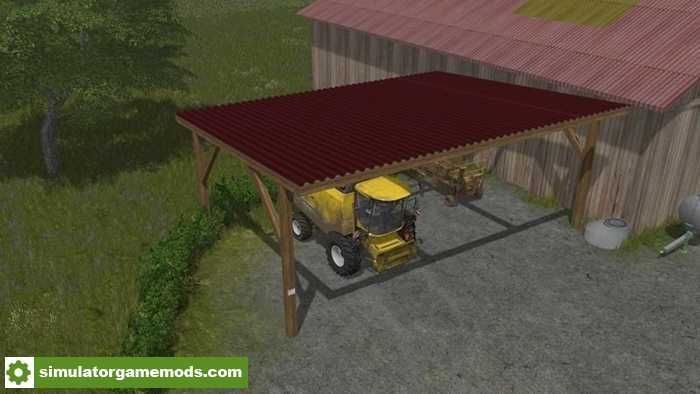 FS17 – Placeable Two Shelters V1.0.0.2