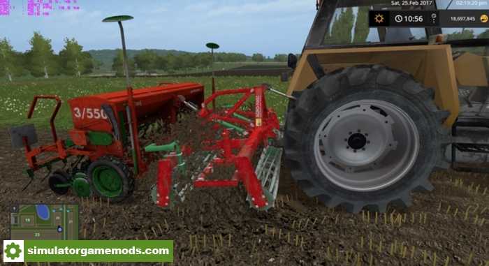 FS17 – Unia Polonez 3-550D Seeder Mod