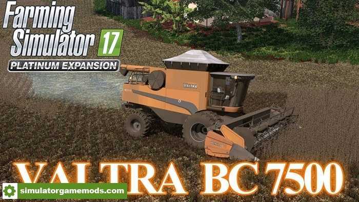 FS17 – Valtra BC 7500 Harvester Mod V1.0