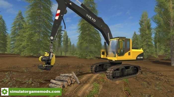 FS17 – Volvo EC210B Forest Excavator V1.0