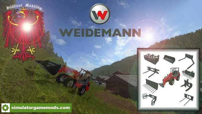 FS17 – Weidemann 1770 GX50 (Front Loader) V1.1