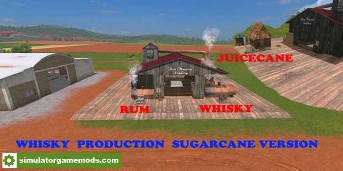 FS17 – Placeable Whisky Sugarcane V1.1