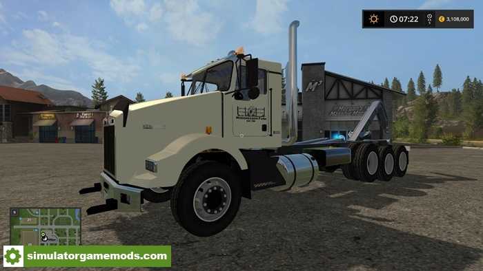 FS17 – WMF Kenworth T800 Hooklift Truck V1.0.0.0