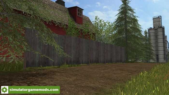 FS17 – Placeable Wood Fence Panel V1.0