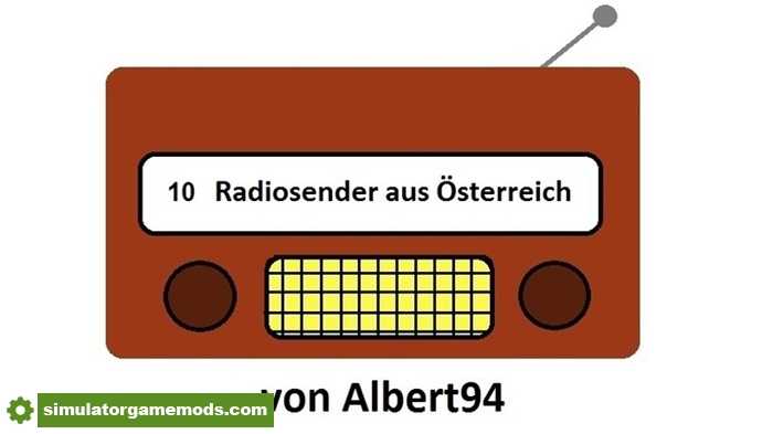 FS17 – 10 Radio Stations from Austria V 1.0