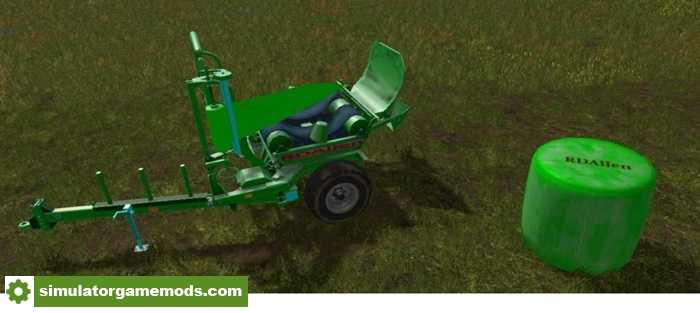 FS17 – Auto Unload Silage Roundbales Wrapper V 1.0