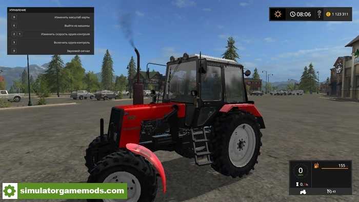 FS17 – Belarus 1025.3 Tractor V2.0.0