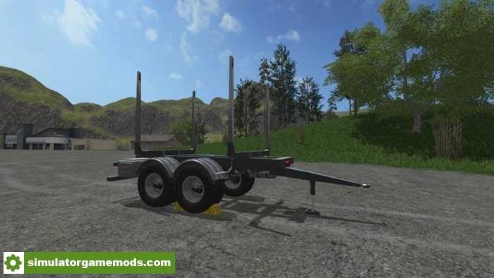 FS17 – Biobeltz Tandem Timber Trailer TLT 500 V1