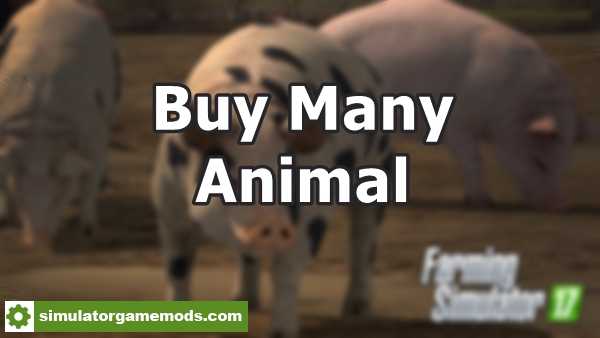 FS17 – Buy Many Animal V1