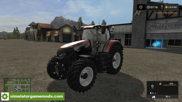 FS17 – Case Optum 270-300 CVX Platinum Tractor V1