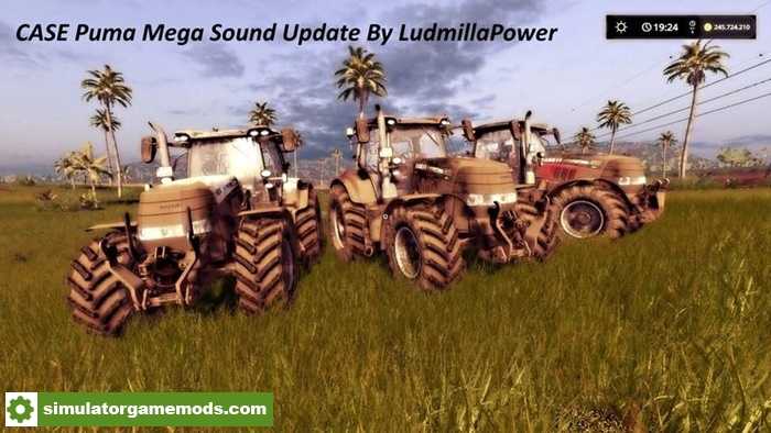 FS17 – Case Puma Mega Sound Pack V2.0