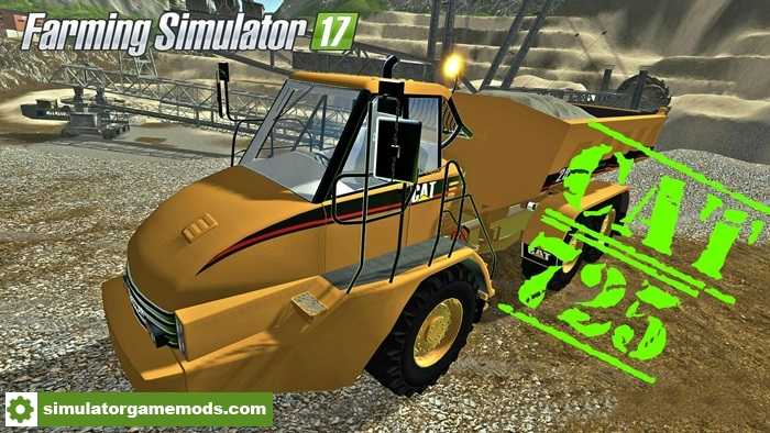 FS17 – Caterpillar 725 Truck V1.0