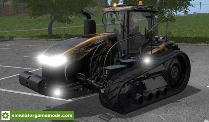 FS17 – Challenger MT800E Field Python Tractor V1.0