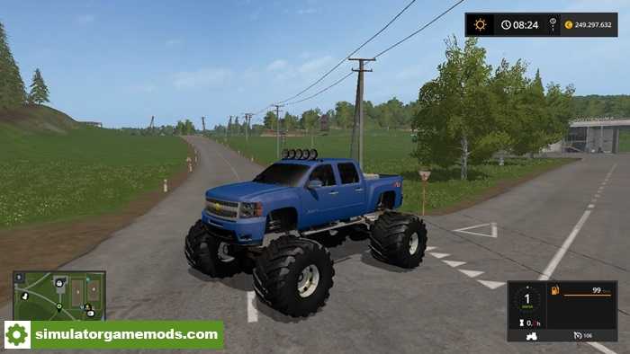 FS17 – Chevy Mud Truck Bman Edition V1.1