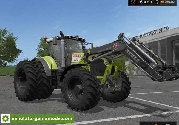 FS17 – Claas Axion 800 FL Tractor V1.0