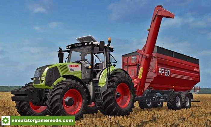 FS17 – Claas Axion 800 (810, 830, 850) Tractor V3.0
