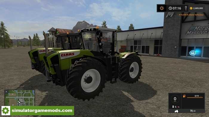 FS17 – Claas Xerion 3300/380 Tractor V1.0