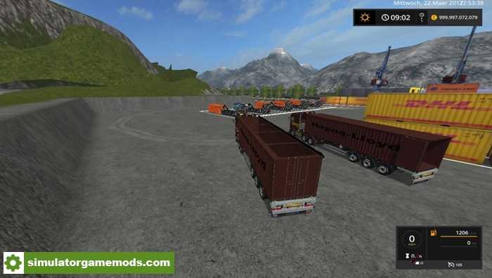 FS17 – Container Pack (Scania + Trailer) V0.1