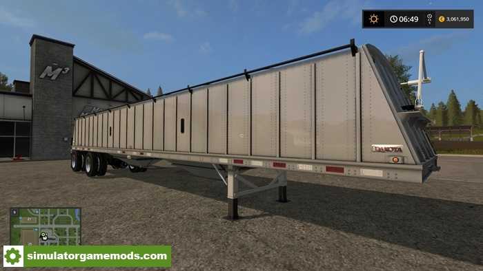 FS17 – Dakota 48FT Spread Axle Trailer V1.0