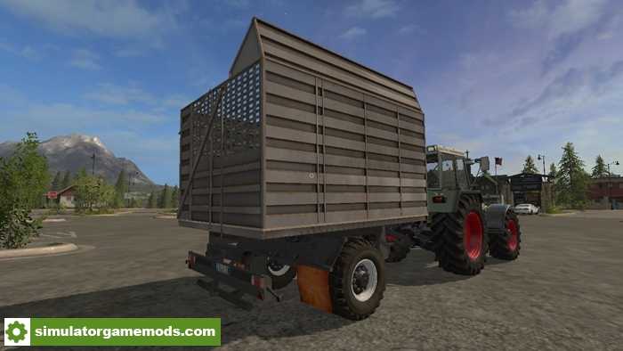 FS17 – DDR Single Axle Sha Own Construction Trailer V1