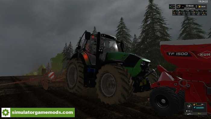 FS17 – Deutz Agrotron 6190 TTV Tractor V4.0