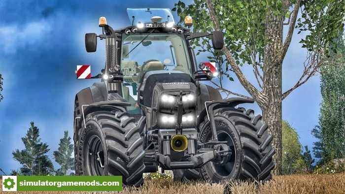 FS17 – Deutz-Fahr 7250 TTV Warrior Tractor V5.4.1.0
