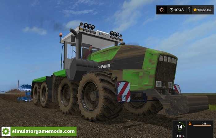 FS17 – Deutz-Fahr Agro XXL Tractor V1.0