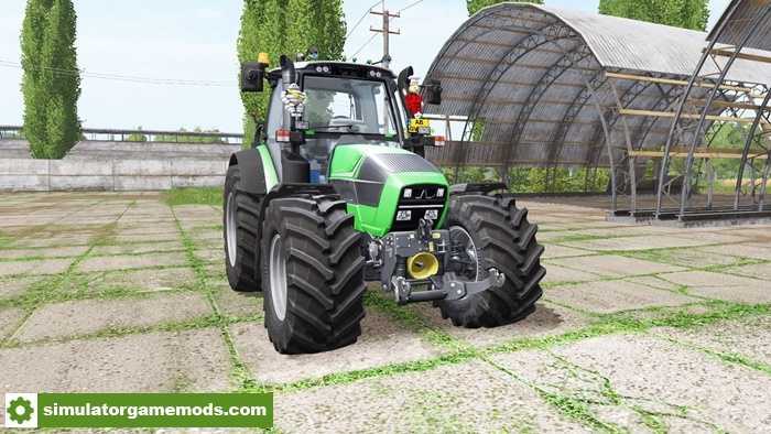 FS17 – Deutz-Fahr Agrotron 620 TTV Tractor V1.0