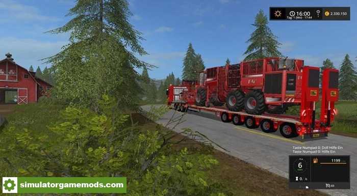 FS17 – Doll Panther Loaders Trailer V2.0