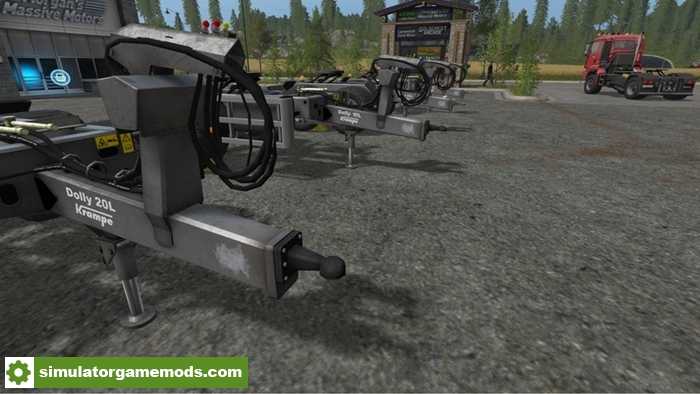 FS17 – Dolly Krampe 10L / 20L with an adjustable seat plate v 1.1.1