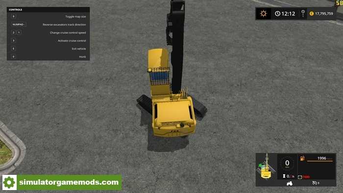 FS17 – Excavators Tracks Position V1.1