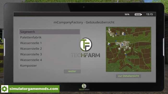 FS17 – Farming Tablet – APP: Factory Extension V1.2.0.0