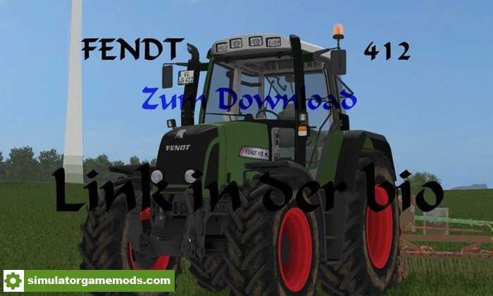 FS17 – Fendt 412 Tractor V1.0