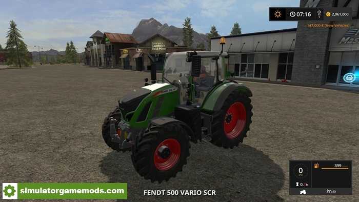 FS17 – Fendt 500 Vario DH Tractor V1.0.1