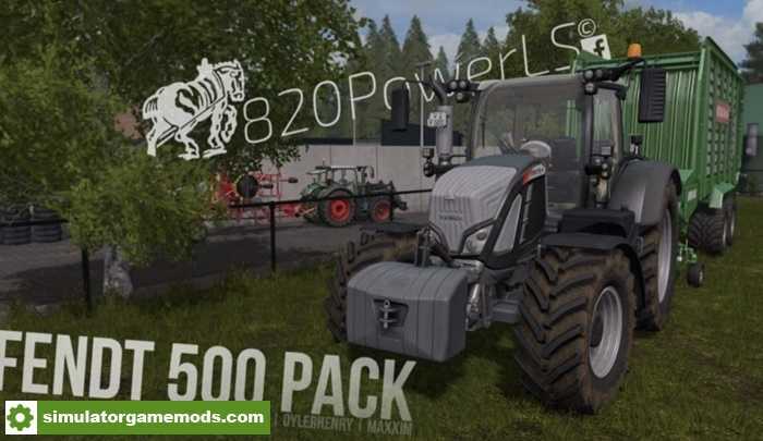 FS17 – Fendt 500 Vario SCR Tractor