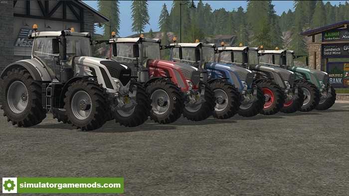 FS17 – Fendt 900 Series More Reality V1.3.0.0