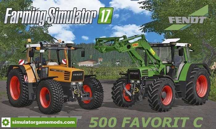 FS17 – Fendt Favorit 500C Tractor V4.0