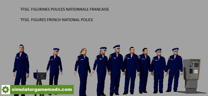 FS17 – Figurine Police Nationale V1.0