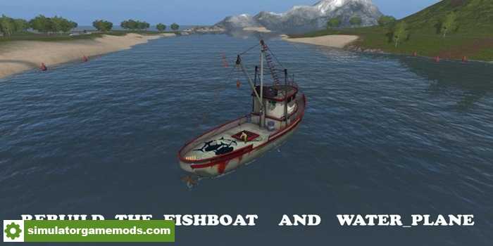 FS17 – Fish Boat New V1.0