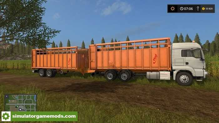 FS17 – Fliegl Animal Transport Pack V2.0