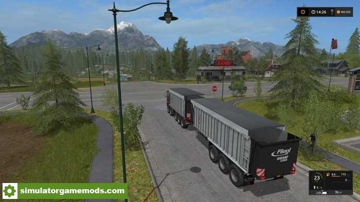 FS17 – Fliegl Giant Asw 391 Trailer V3.2