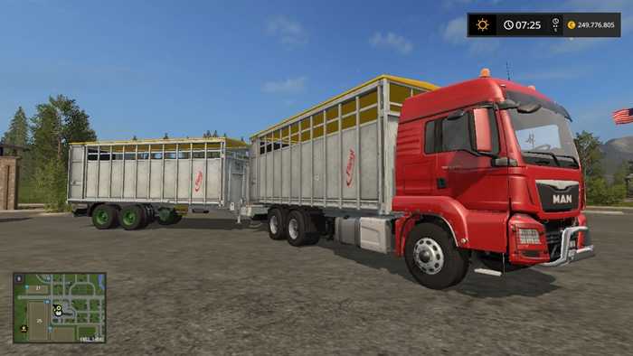 FS17 – Fliegl Animal Transport Pack V 1.0