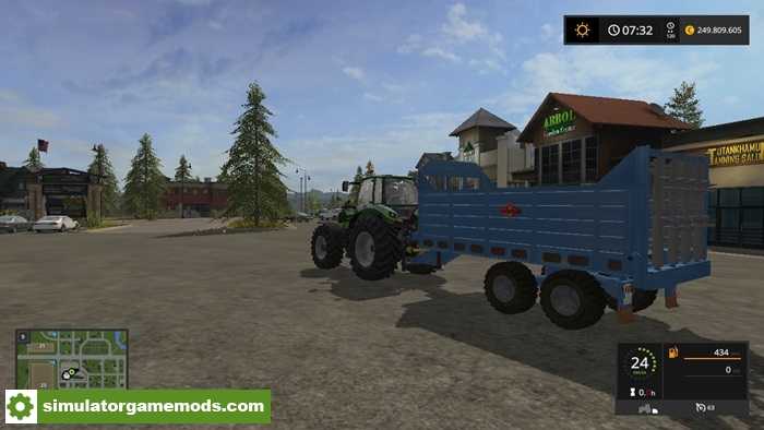 FS17 – Fortschritt T088 Manure Trailer