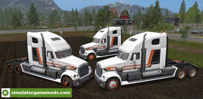 FS17 – Freightliner Multicolor + 5 New Design Truck V 1.3