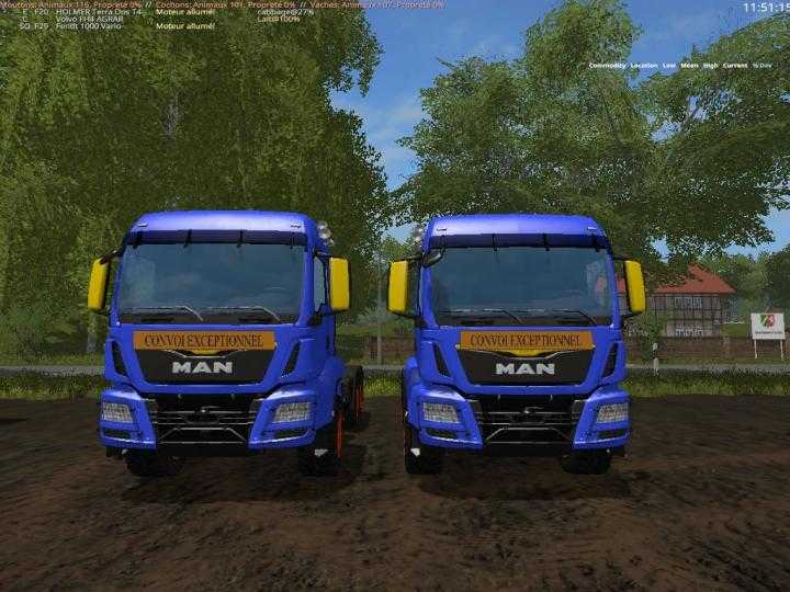 FS17 – Aguas Tenias Man Tgs V1